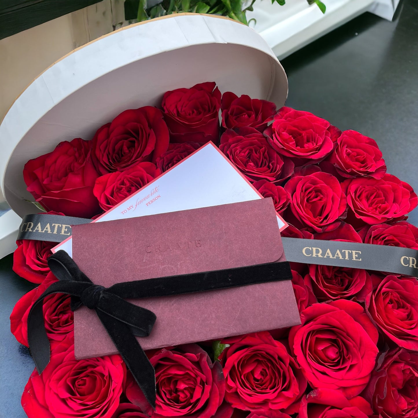 Round Rose Box